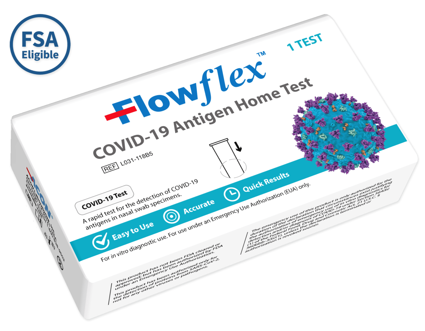 - FlowFlex Single Pack USA White
